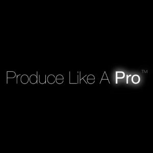 Produce Like a Pro logo on a black background