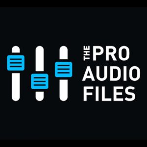 The Pro Audio Files logo with fader icons