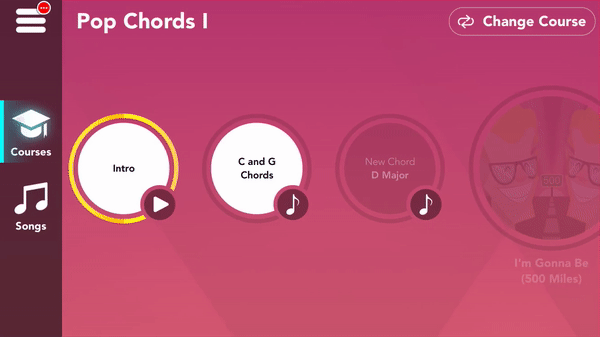 Simply Piano course exercises