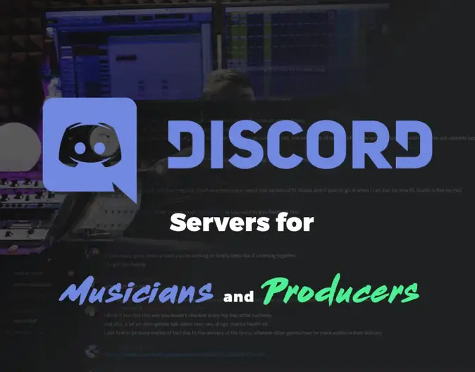 Music-focused discord servers