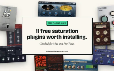 11 Best Free Saturation Plugins in 2026 (Checked for Mac and Pro Tools)